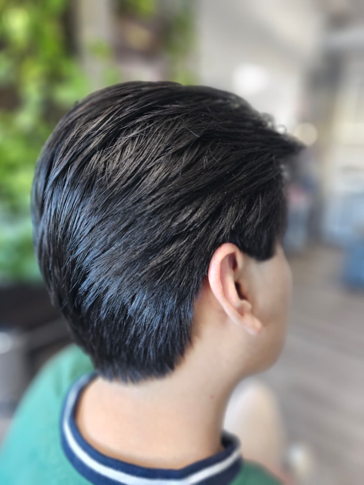 Men's style haircut