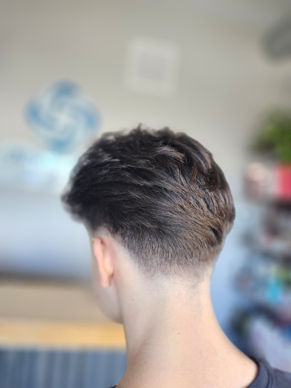 Men's style haircut